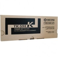 Kyocera TK594K Black Toner - FSC2026 FSC2126 - Genuine