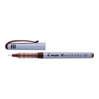 12-Pack Pilot V-Razor Point Brown Extra Fine Pen