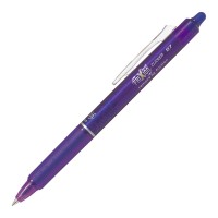 12-Pack Pilot Frixion Ball Erasable Violet Gel Clicker Pen