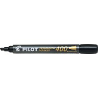 12-Pack Pilot SCA 400 Permanent Black Chisel Tip Marker
