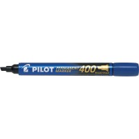 12-Pack Pilot SCA 400 Permanent Blue Chisel Tip Marker