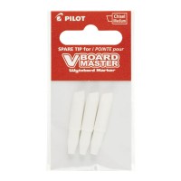 Pilot Wytebord Replacment Chisel Tips for V Board Markers - 3 Pack