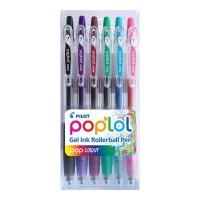 Pilot Pop'lol Colour Pen - 6 Pack