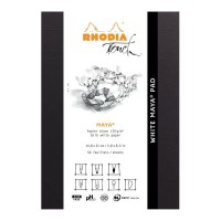 Rhodia Touch Maya White Pad A5 Blank