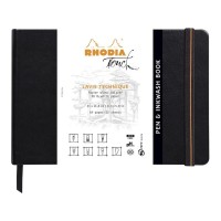 Rhodia Touch Pen and Inkwash Book A5 Landscape Blank