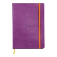 Rhodiarama Softcover Notebook A5 Lined Purple