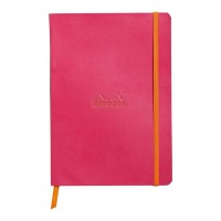 Rhodiarama Softcover Notebook A5 Lined Raspberry