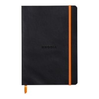 Rhodiarama Softcover Notebook A5 Dotted Black