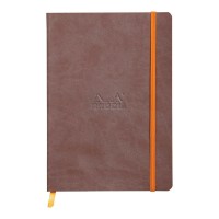 Rhodiarama Softcover Notebook A5 Dotted Chocolate