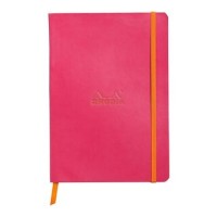 Rhodiarama Softcover Notebook A5 Dotted Raspberry