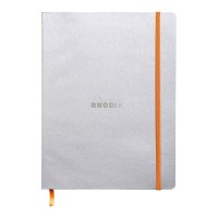 Rhodiarama Softcover Notebook B5 Dotted Silver