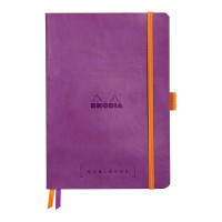Rhodiarama Goalbook A5 Dotted Purple