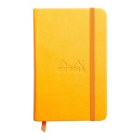 Rhodiarama Hardcover Notebook Pocket Lined Daffodil