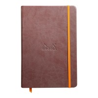 Rhodiarama Hardcover Notebook A5 Blank Chocolate