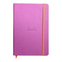 Rhodiarama Hardcover Notebook A5 Blank Lilac