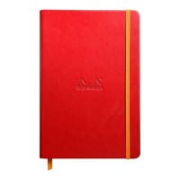 Rhodiarama Hardcover Notebook A5 Blank Poppy