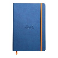 Rhodiarama Hardcover Notebook A5 Lined Sapphire