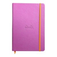 Rhodiarama Hardcover Notebook A5 Lined Lilac