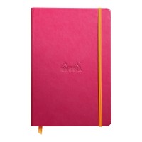 Rhodiarama Hardcover Notebook A5 Lined Raspberry