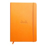 Rhodiarama Hardcover Notebook A5 Lined Orange