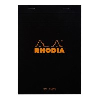 Rhodia Bloc Pad No. 16 A5 Blank Black