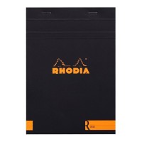 Rhodia le R Pad No. 16 A5 Blank Black