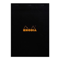 Rhodia Bloc Pad No. 18 A4 Grid Black
