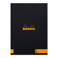 Rhodia le R Pad No. 18 A4 Lined Black