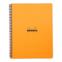 Rhodia Meeting Book Spiral A4+ Orange