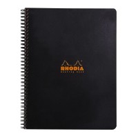Rhodia Meeting Book Spiral A4+ Black