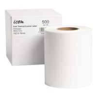 Thermal Courier Label Perforated 102x76mm 500 Labels