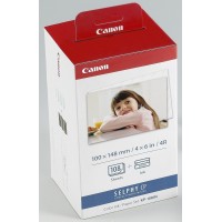 Canon KP108IN Selphy Ink and Paper Set 108-Pack 148mm x 100mm - Genuine
