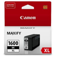 Canon PGI1600XLBKOCN Black Ink Cartridge 1200 Pages - Genuine