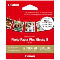 Canon C301-SQ3IN-20 Photo Paper+ Glossy 20 Pack 265gsm 90mm x 90mm