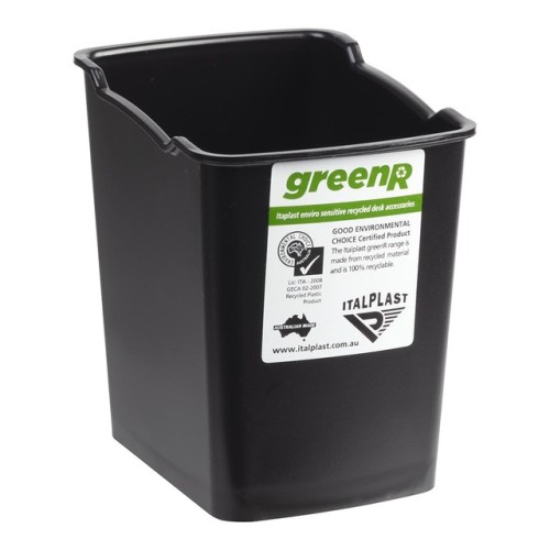 Italplast greenR Pen Cup Black Italplast greenR Pen Cup Black