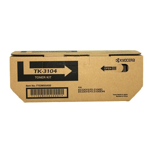 Kyocera TK3104 Toner - FS2100dn M3040dn - Genuine Kyocera TK3104 Toner - FS2100dn M3040dn - Genuine