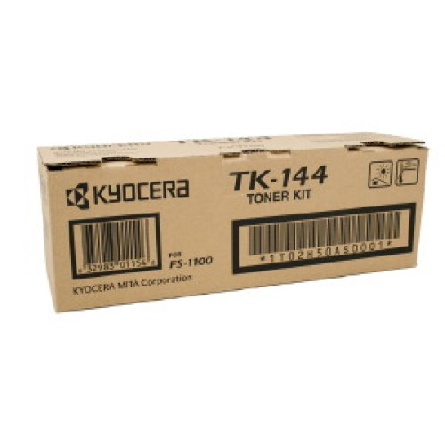 Kyocera TK144 Black Toner - FS1100 - Genuine Kyocera TK144 Black Toner - FS1100 - Genuine