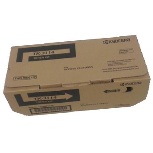 Kyocera TK3114 Toner Cartridge 15,500 Pages - Genuine Kyocera TK3114 Toner Cartridge 15,500 Pages - Genuine