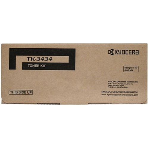 TK3434 Kyocera Toner Cartridge 25,000 Pages - Genuine