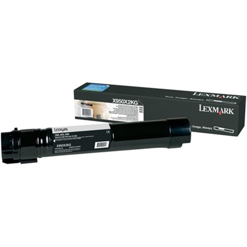 Lexmark X950X2KG Black Toner 32,000 Pages - Genuine Lexmark X950X2KG Black Toner 32,000 Pages - Genuine