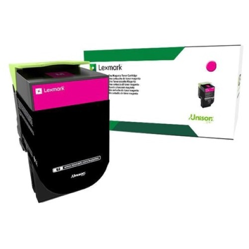 Lexmark 708HM - 70C8HM0 Magenta Toner 3,000 pages - Genuine Lexmark 708HM - 70C8HM0 Magenta Toner 3,000 pages - Genuine