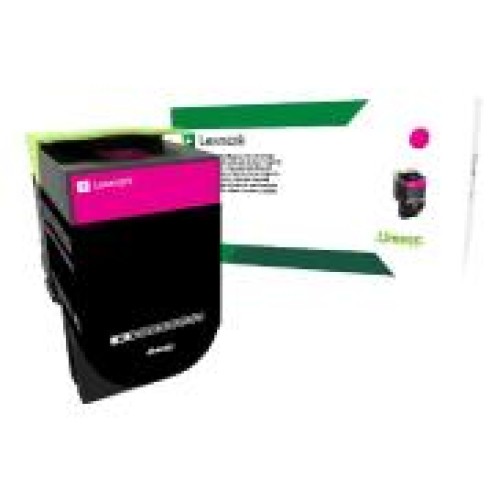 Lexmark 808HM Hi-Yield Magenta Toner - CX410 CX510 - Genuine Lexmark 808HM Hi-Yield Magenta Toner - CX410 CX510 - Genuine