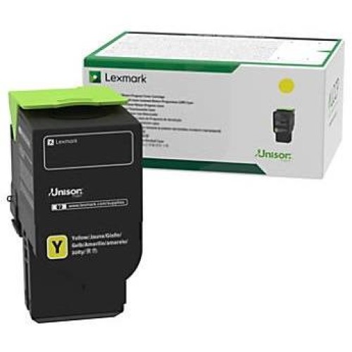 Lexmark 81C1XY0 Yellow Toner 16,200 Pages - Genuine Lexmark 81C1XY0 Yellow Toner 16,200 Pages - Genuine