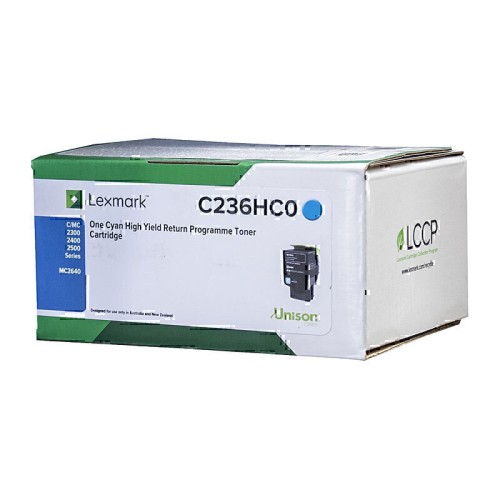 Lexmark C2360C0 Cyan Toner Lexmark C2360C0 Cyan Toner