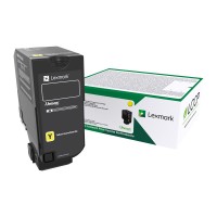 Lexmark74C6HY0 High Yield Yellow Toner 12,000 Pages - Genuine Lexmark74C6HY0 High Yield Yellow Toner 12,000 Pages - Genuine