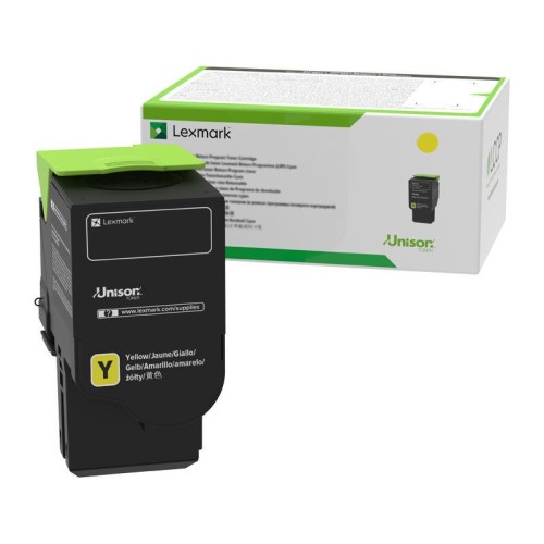 Lexmark 78C6XYE Extra High Yield Yellow Toner 5,000 Pages - Genuine Lexmark 78C6XYE Extra High Yield Yellow Toner 5,000 Pages - Genuine