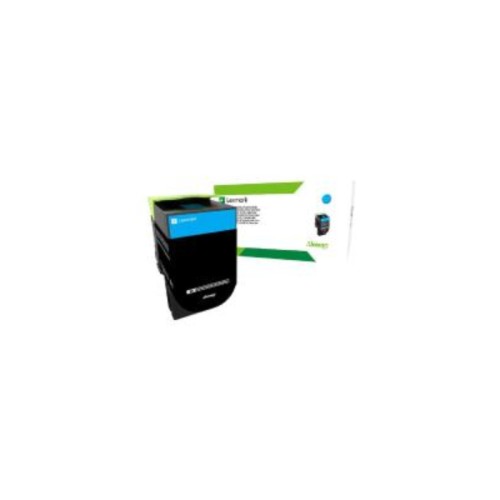 Lexmark 808XC - 80C8XCE Cyan Toner 4,000 Pages - Genuine Lexmark 808XC - 80C8XCE Cyan Toner 4,000 Pages - Genuine