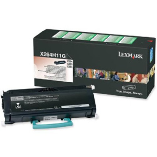 Lexmark X264H11G - X264H21G Toner 9,000 Pages - Genuine Lexmark X264H11G - X264H21G Toner 9,000 Pages - Genuine