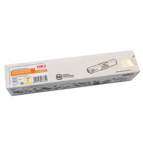 Oki C310 - 44469755 Yellow Toner 2,000 Pages - Genuine