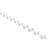 25-Pack Binding Coil Plastic 16mm White